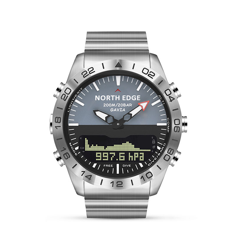 Waterproof Diving Watch - Reloj de buceo analógico y digital