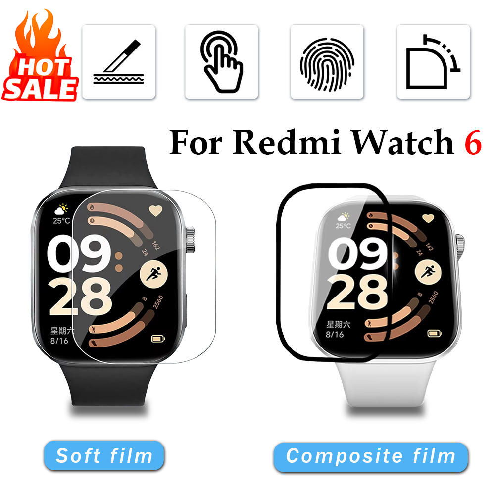 Smartwatch Redmi Watches - Película suave para Xiaomi Redmi Watch