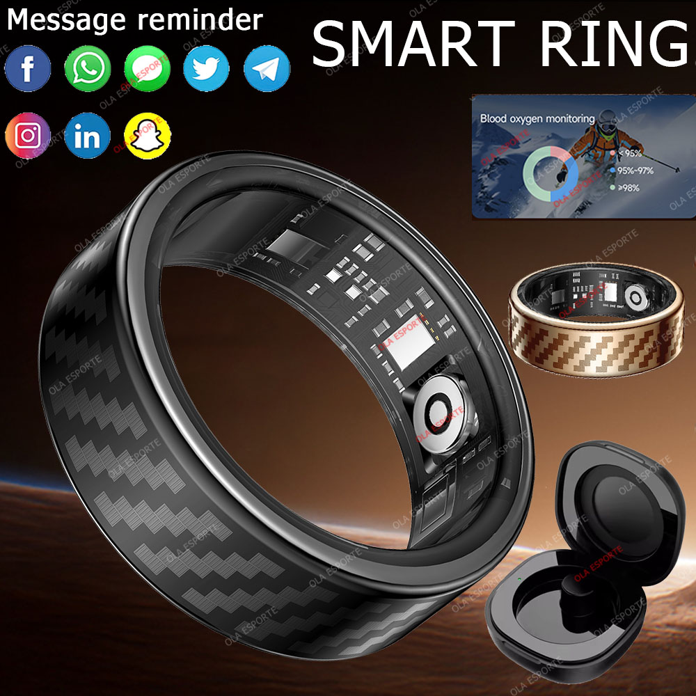 Smartwatch Health Watches For Men - El más nuevo anillo inteligente llamada