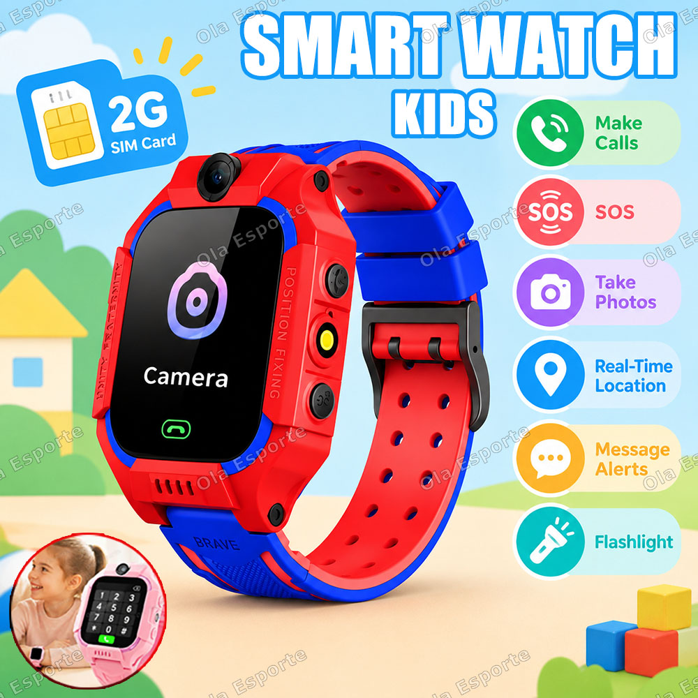 Smartwatch Watches Gift For Boys With Gps - Reloj Inteligente para Niños 2G/5G 2027,