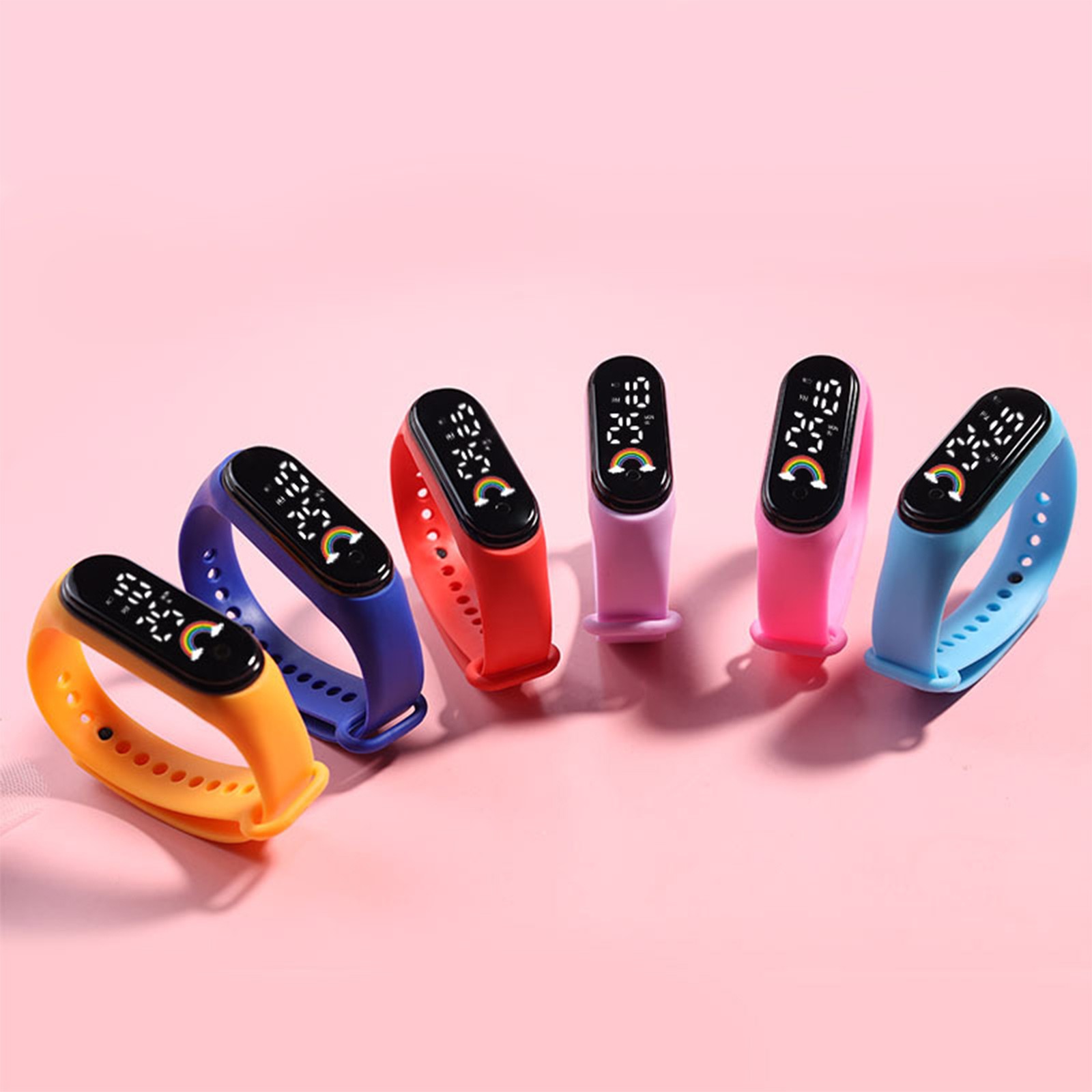 Smartwatch Digital Watches For Kid Girl - Reloj inteligente Multicolor para niños, relojes