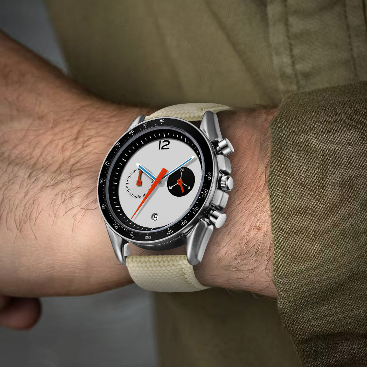 Smartwatch Sports Watches For Men - Reloj Cronógrafo de Carreras Vintage CILOA