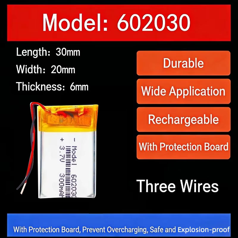 Batería de Litio de 3.7V 300mA - Smartwatch I Watches reseña y precio