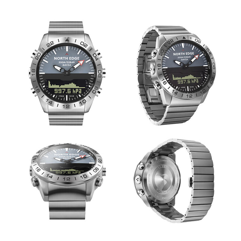 Reloj de buceo analógico y dig - Waterproof Diving Watch reseña y precio