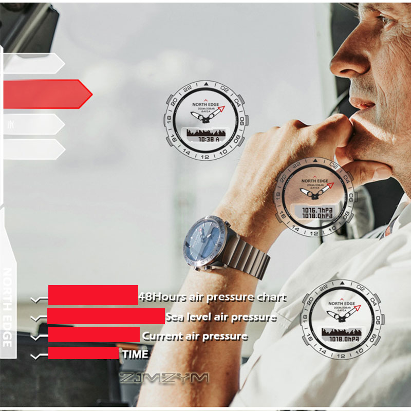 Reloj de buceo analógico y dig - Waterproof Diving Watch reseña y precio