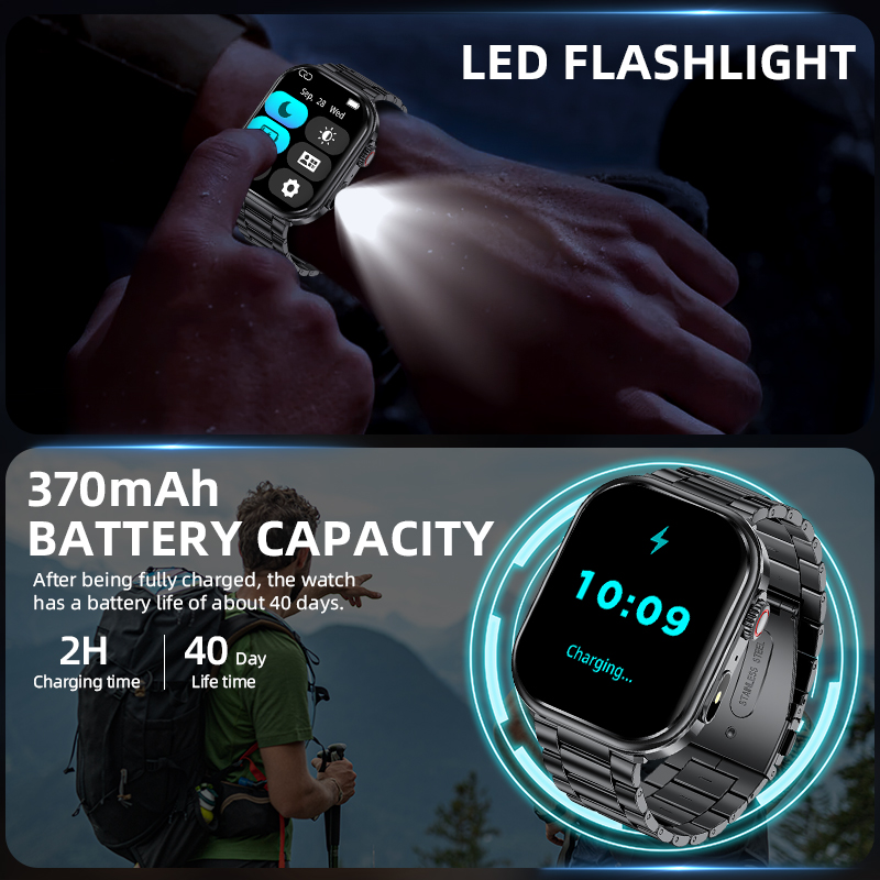 Reloj Inteligente LIGE para Ho - Smartwatch Health Watches For Men reseña y precio