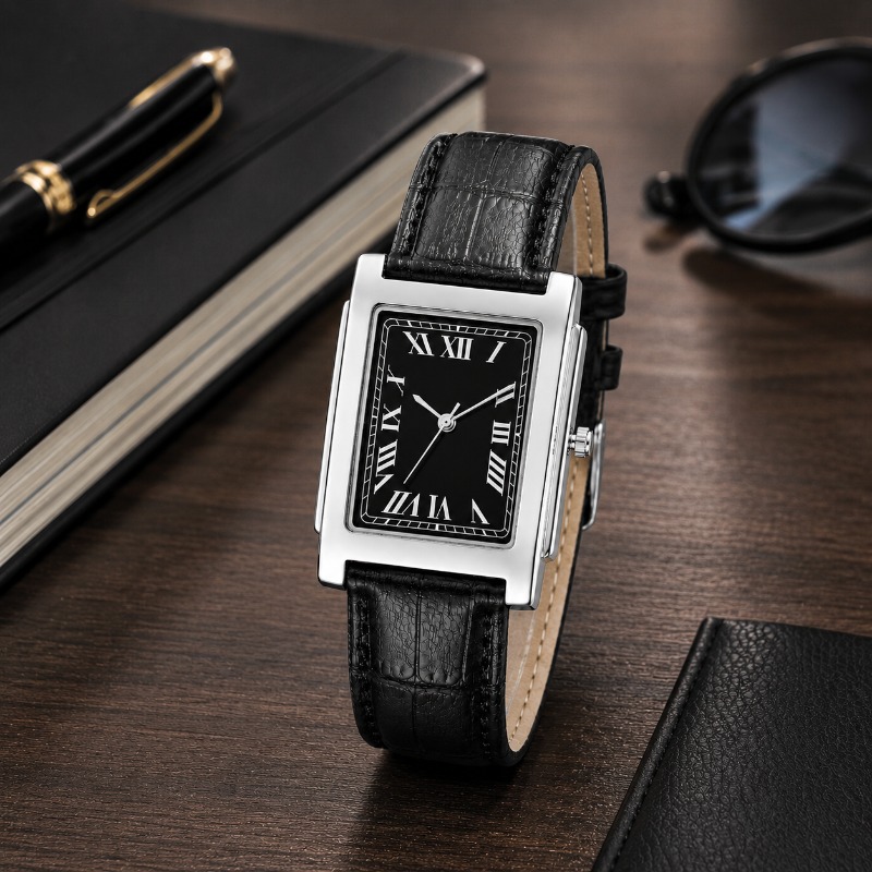 Reloj de cuarzo analógico para - Smartwatch Square Watches For Men reseña y precio