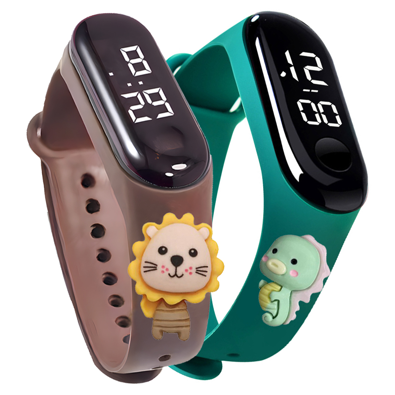 Reloj inteligente multicolor p - Smartwatch Digital Watches For Kid Girl reseña y precio