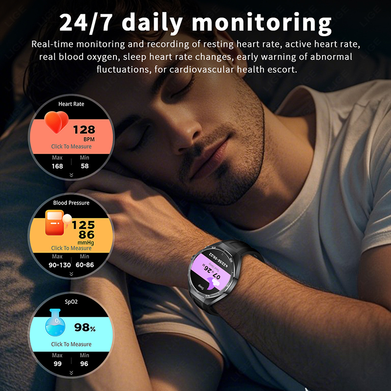 Reloj Inteligente LIGE con Aur - Smartwatch Health Watches For Men reseña y precio