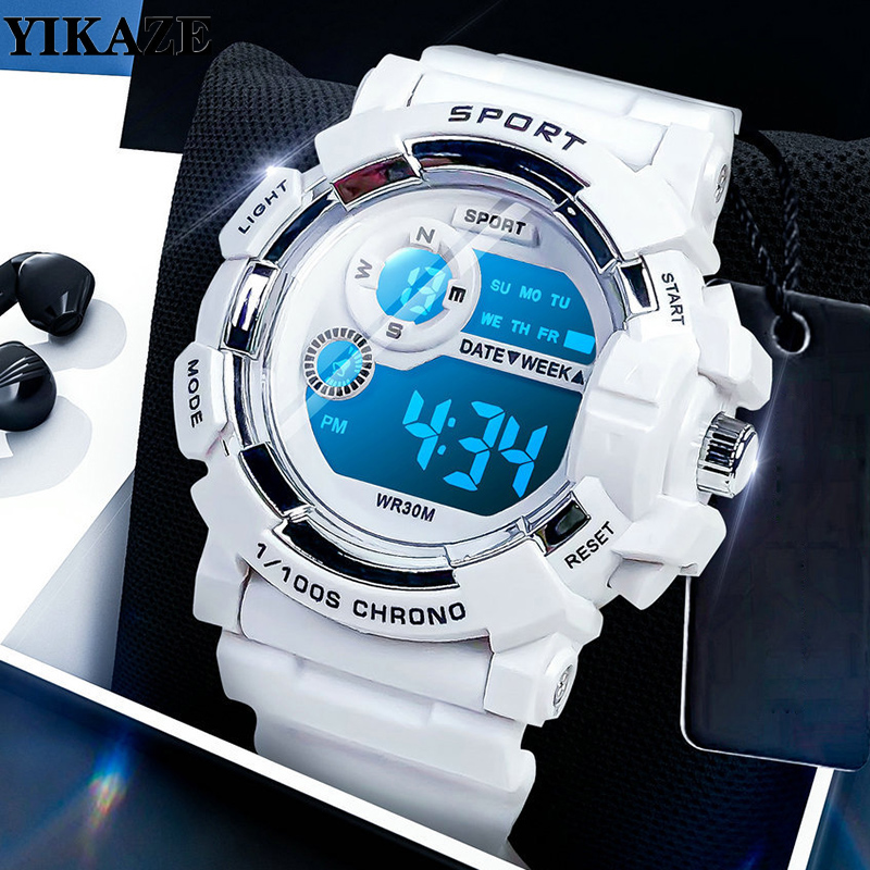 Relojes YIKAZE para niños, rel - Smartwatch Digital Watches For Kid Girl reseña y precio