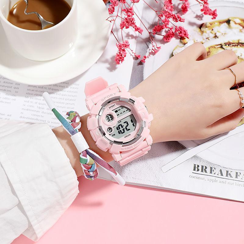 Relojes YIKAZE para niños, rel - Smartwatch Digital Watches For Kid Girl reseña y precio