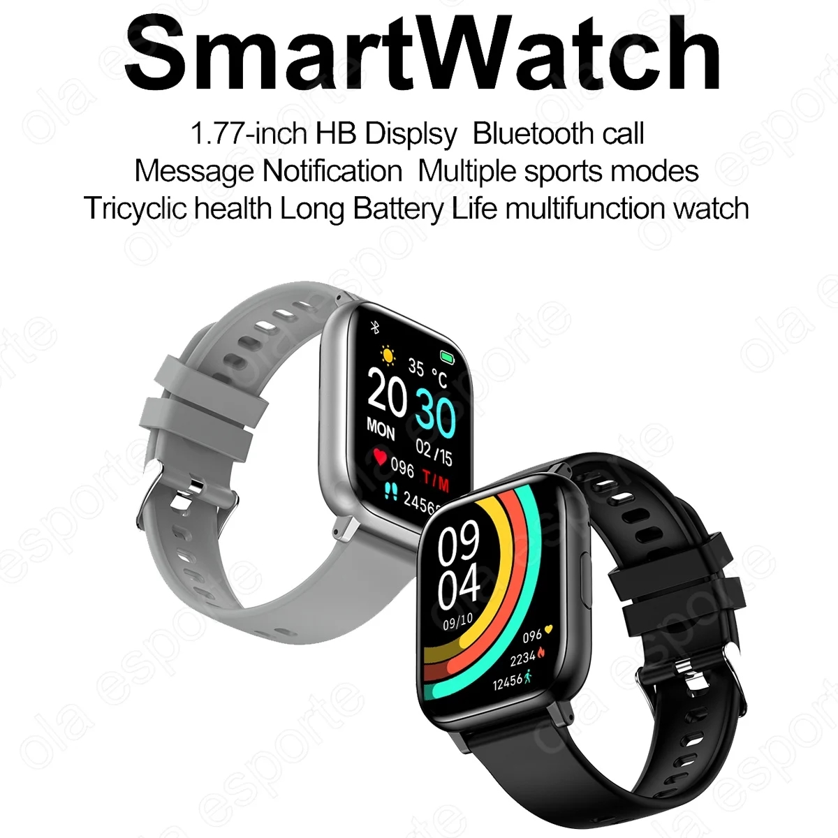 Nuevo reloj inteligente de 1,7 - Smartwatch Health Watches For Men reseña y precio