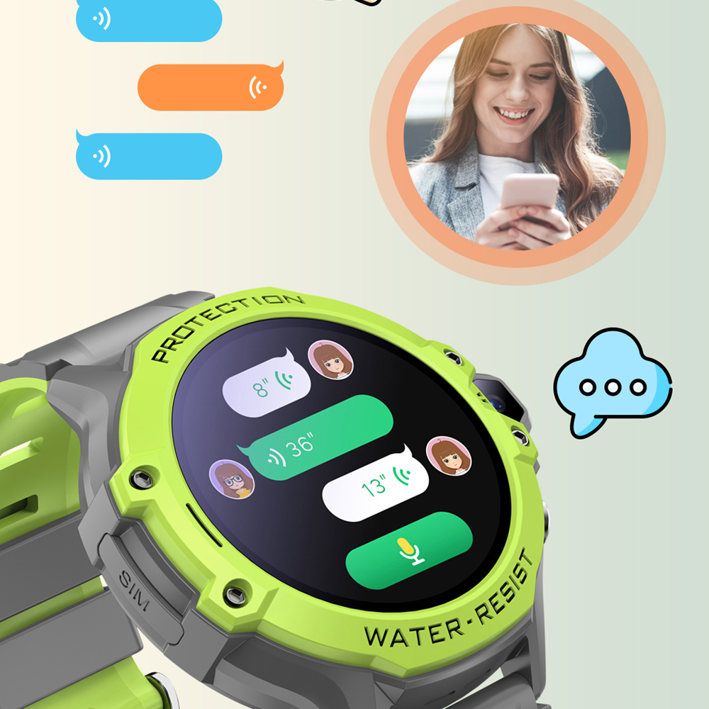 Reloj Inteligente VALDUS VK55  - Smartwatch Watches Gift For Boys With Gps reseña y precio