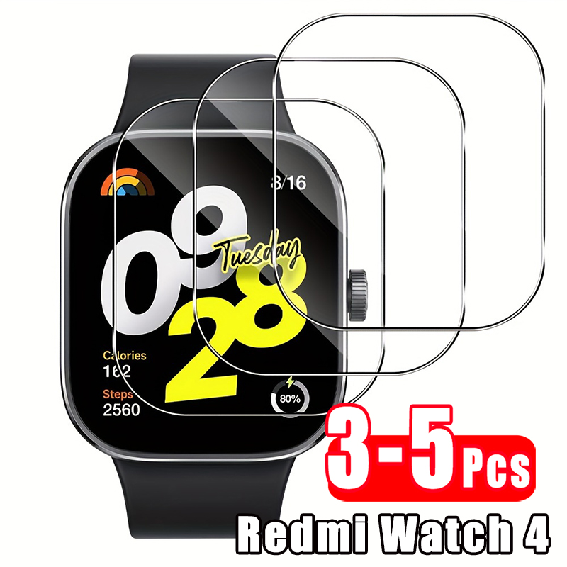 3-5 piezas de vidrio templado  - Smartwatch Redmi Watches reseña y precio