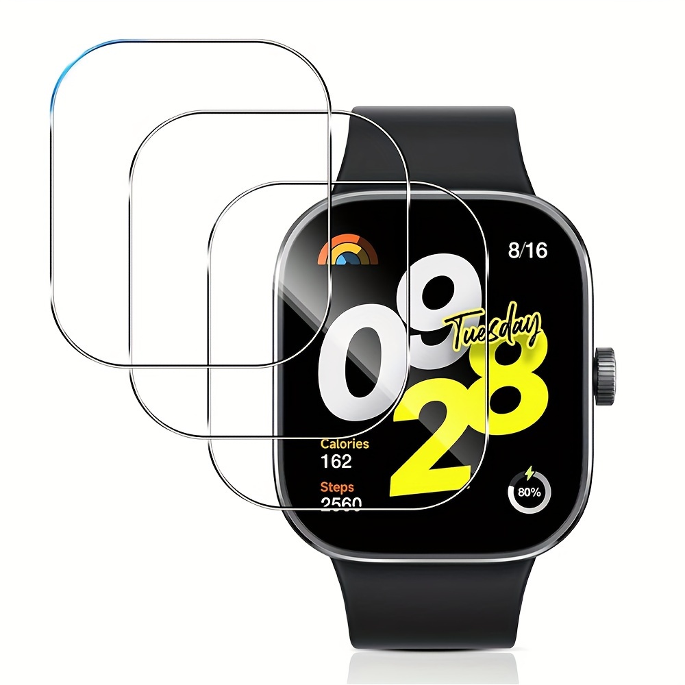 3-5 piezas de vidrio templado  - Smartwatch Redmi Watches reseña y precio
