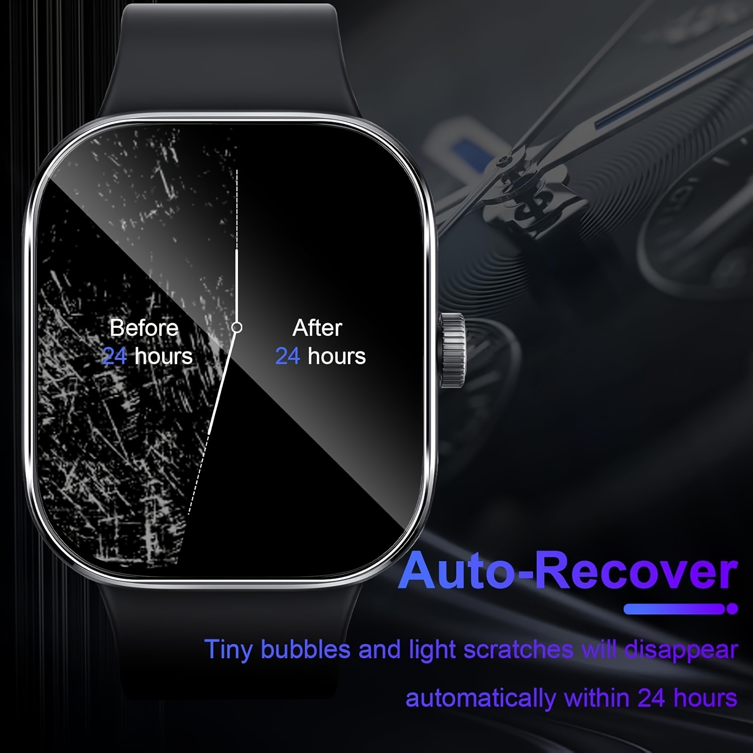 3-5 piezas de vidrio templado  - Smartwatch Redmi Watches reseña y precio