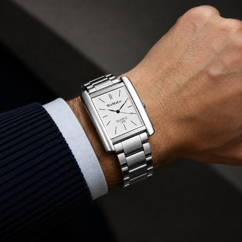 Reloj de Pulsera de Cuarzo Ana - Smartwatch Square Watches For Men reseña y precio