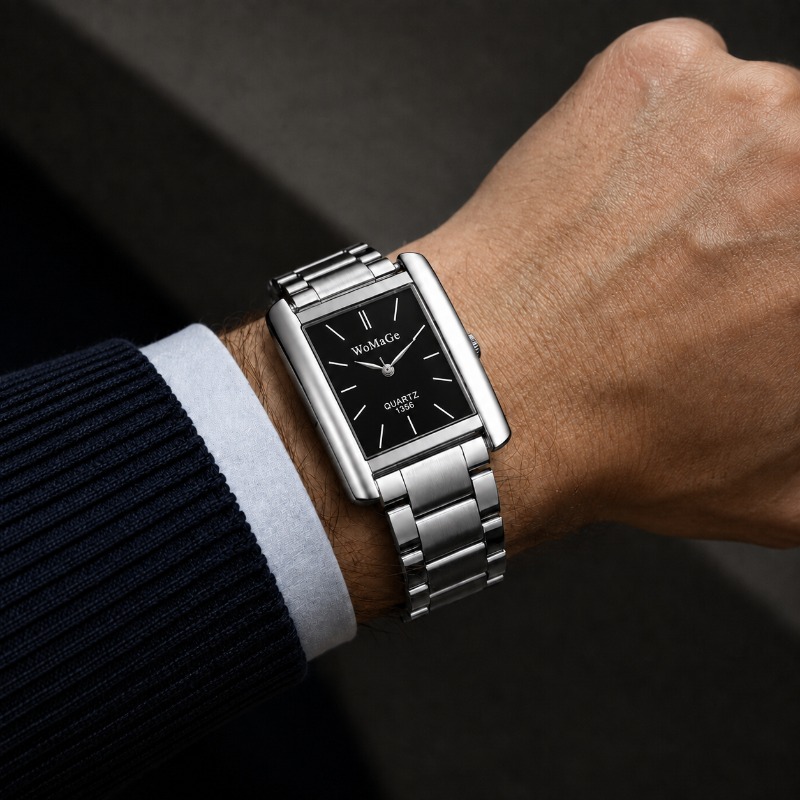 Reloj de Pulsera de Cuarzo Ana - Smartwatch Square Watches For Men reseña y precio