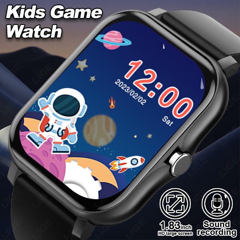 LIGE 2025 Audiolibro niños Sma - Smartwatch Digital Watches For Kid Girl reseña y precio