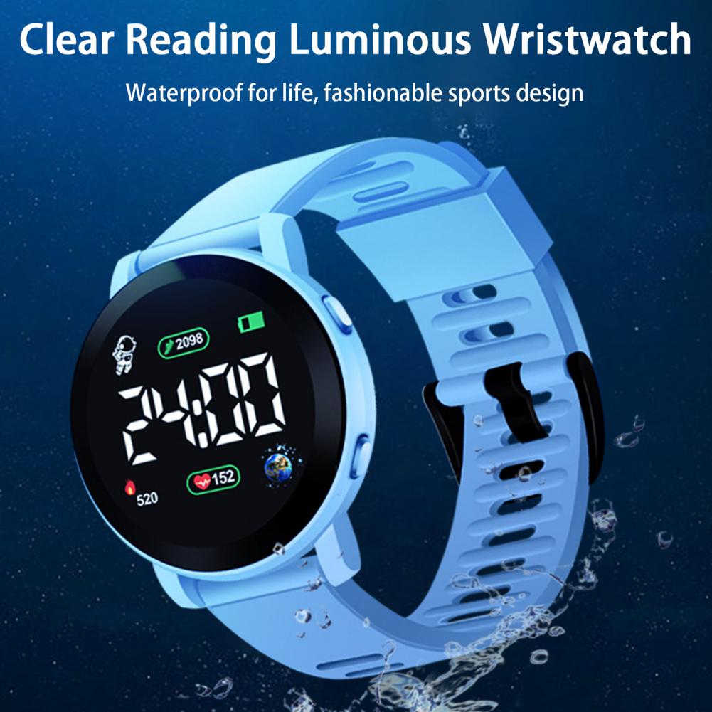 Reloj Digital LED para niños,  - Smartwatch Digital Watches For Kid Girl reseña y precio