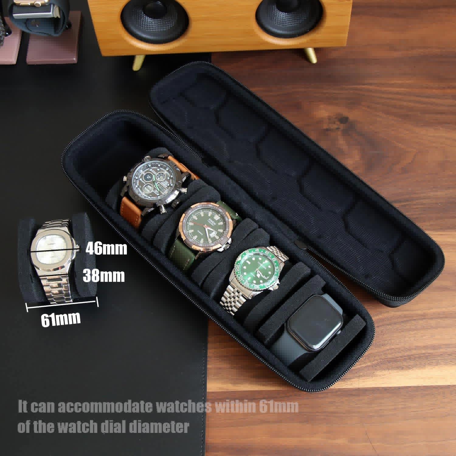 Organizador de caja de reloj p - Smartwatch I Watches reseña y precio