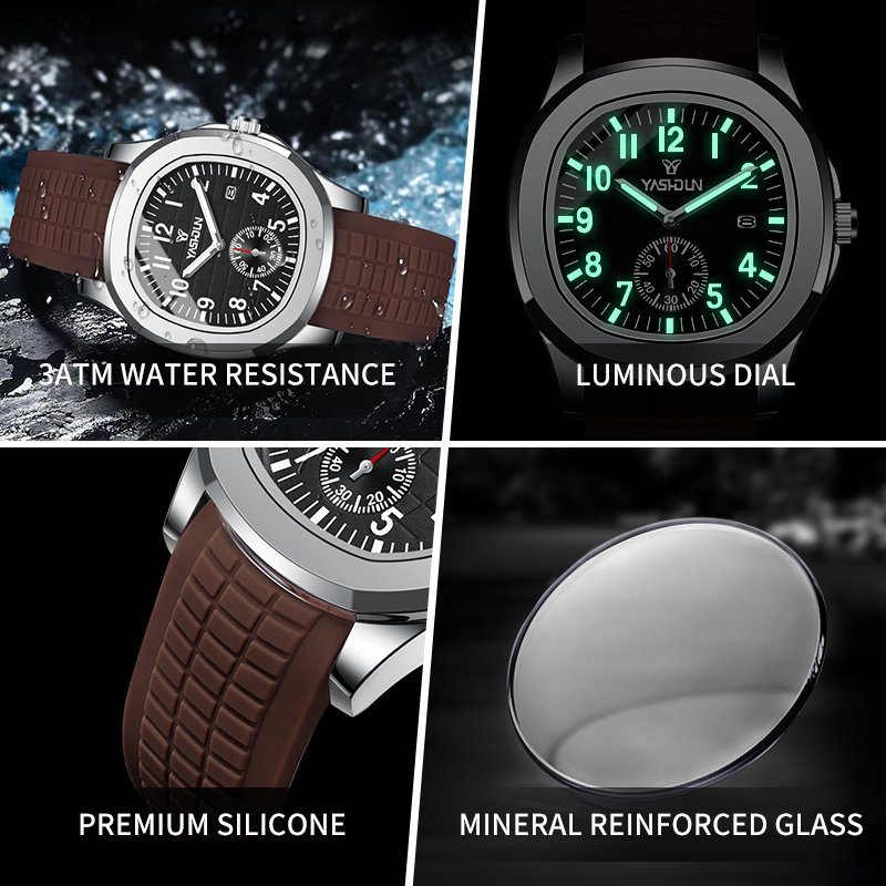 Relojes deportivos de marca pa - Smartwatch Square Watches For Men reseña y precio