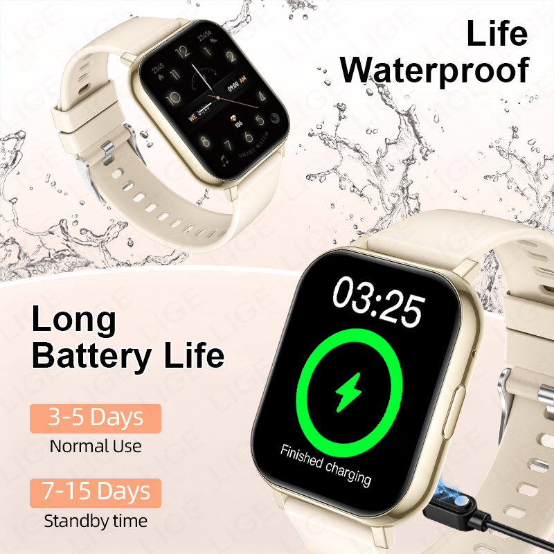 Nuevo reloj inteligente LIGE H - Smartwatch Health Watches For Men reseña y precio