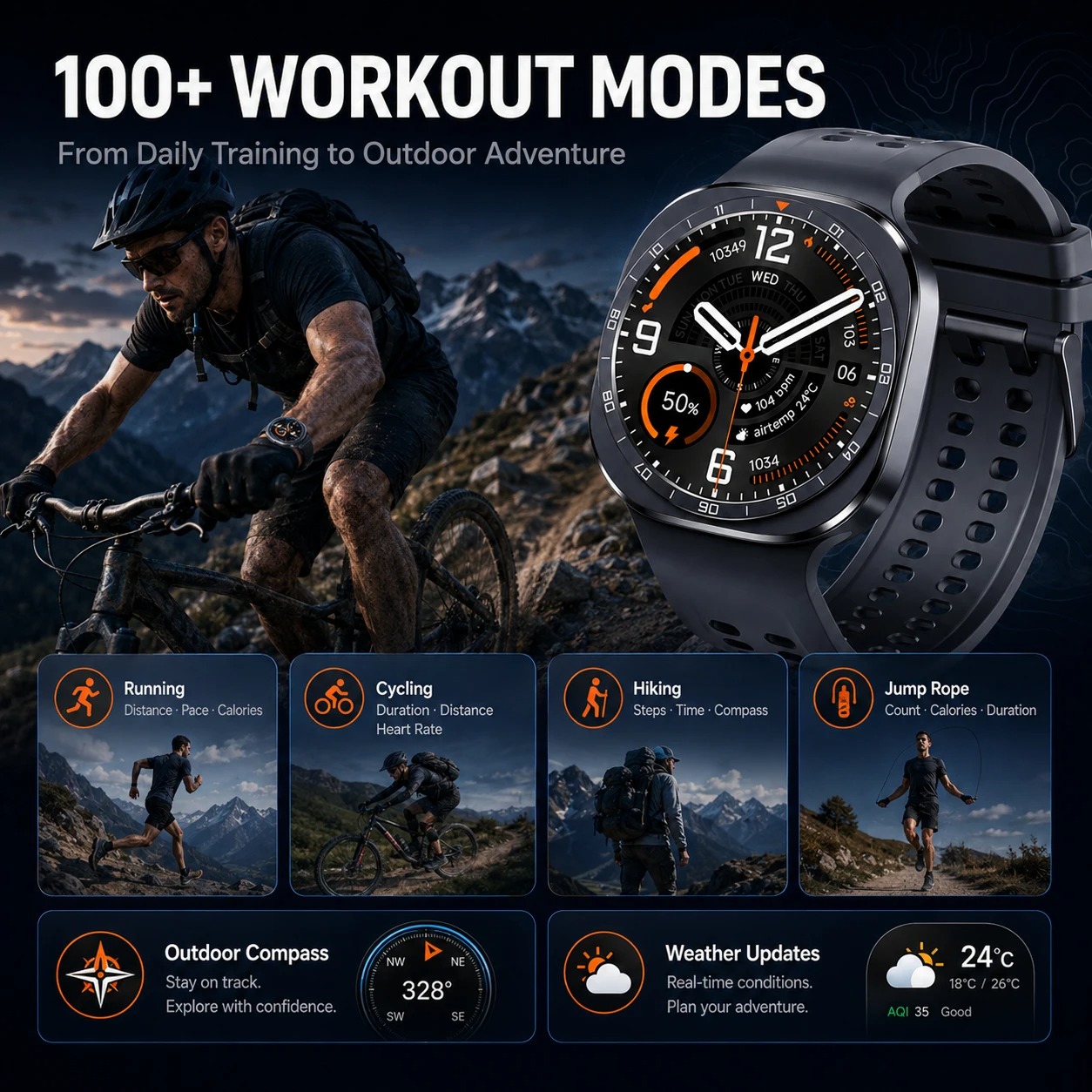 Reloj Inteligente Ultra 2 2026 - Smartwatch Health Watches For Men reseña y precio
