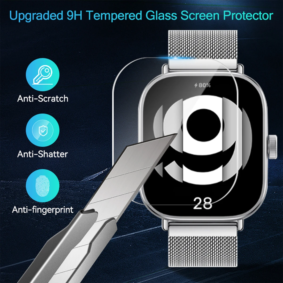 Vidrio templado para Xiaomi Re - Smartwatch Redmi Watches reseña y precio
