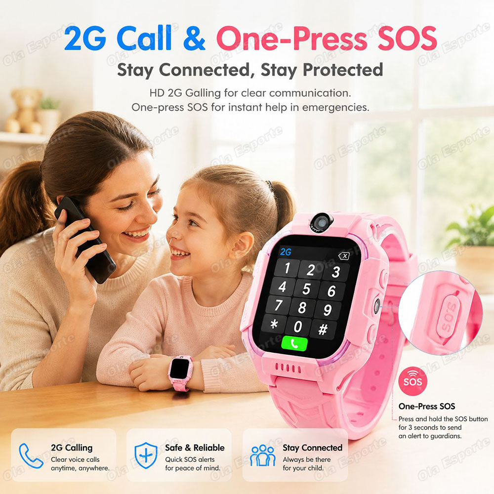 Nuevo Reloj Inteligente GPS 5G - Smartwatch Digital Watches For Kids reseña y precio