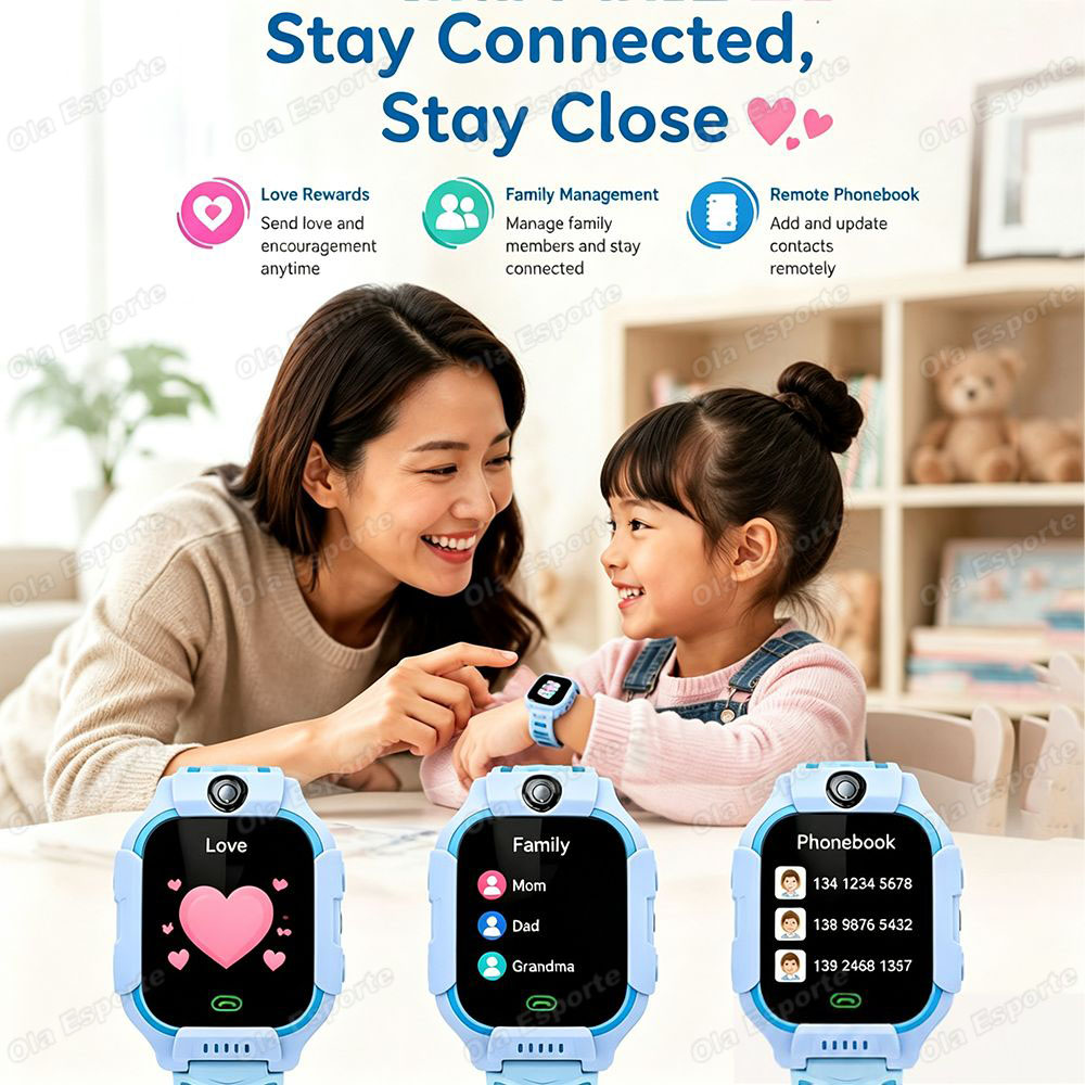 Nuevo Reloj Inteligente GPS 5G - Smartwatch Digital Watches For Kids reseña y precio