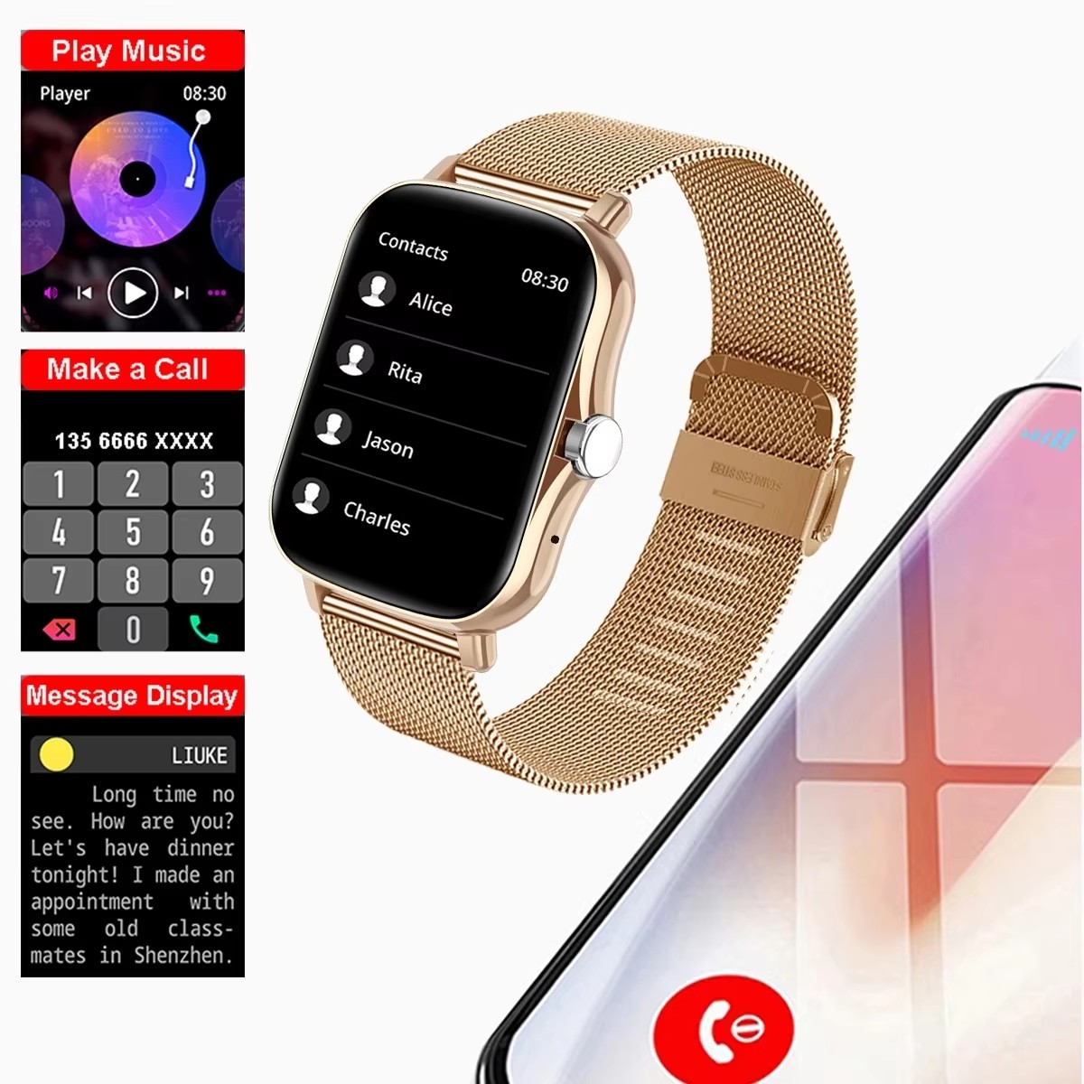 Reloj Inteligente Multifuncion - Smartwatch New Watches For Women reseña y precio