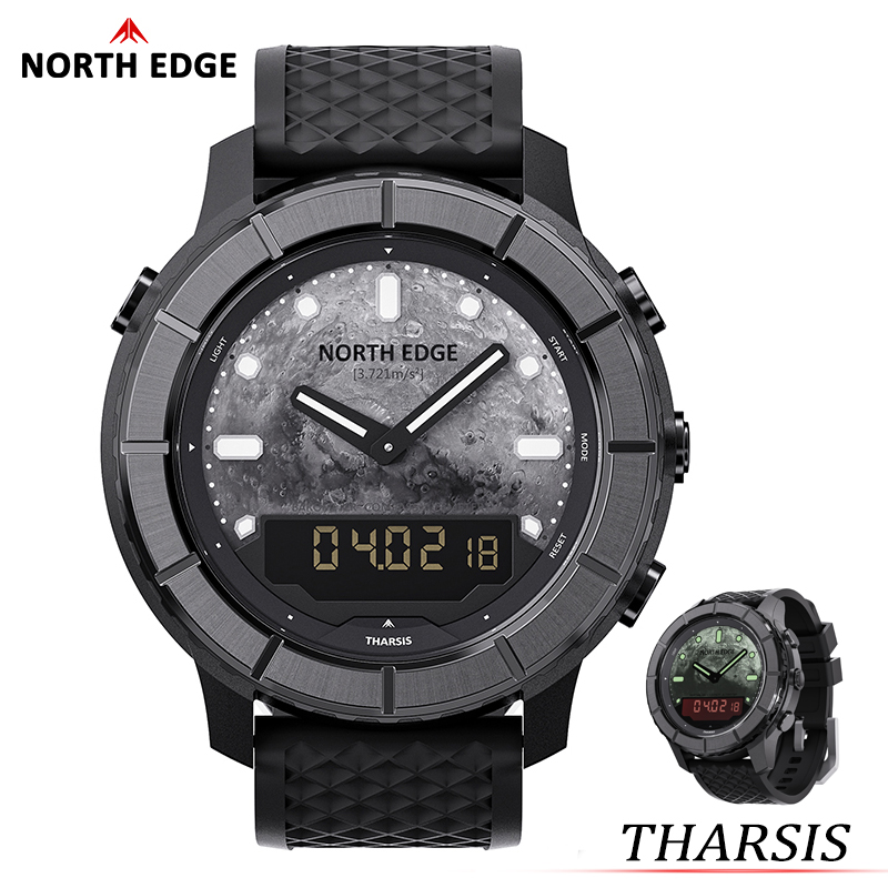 Reloj NORTH EDGE 2026 THARSIS  - Altimeter Compass Watch reseña y precio