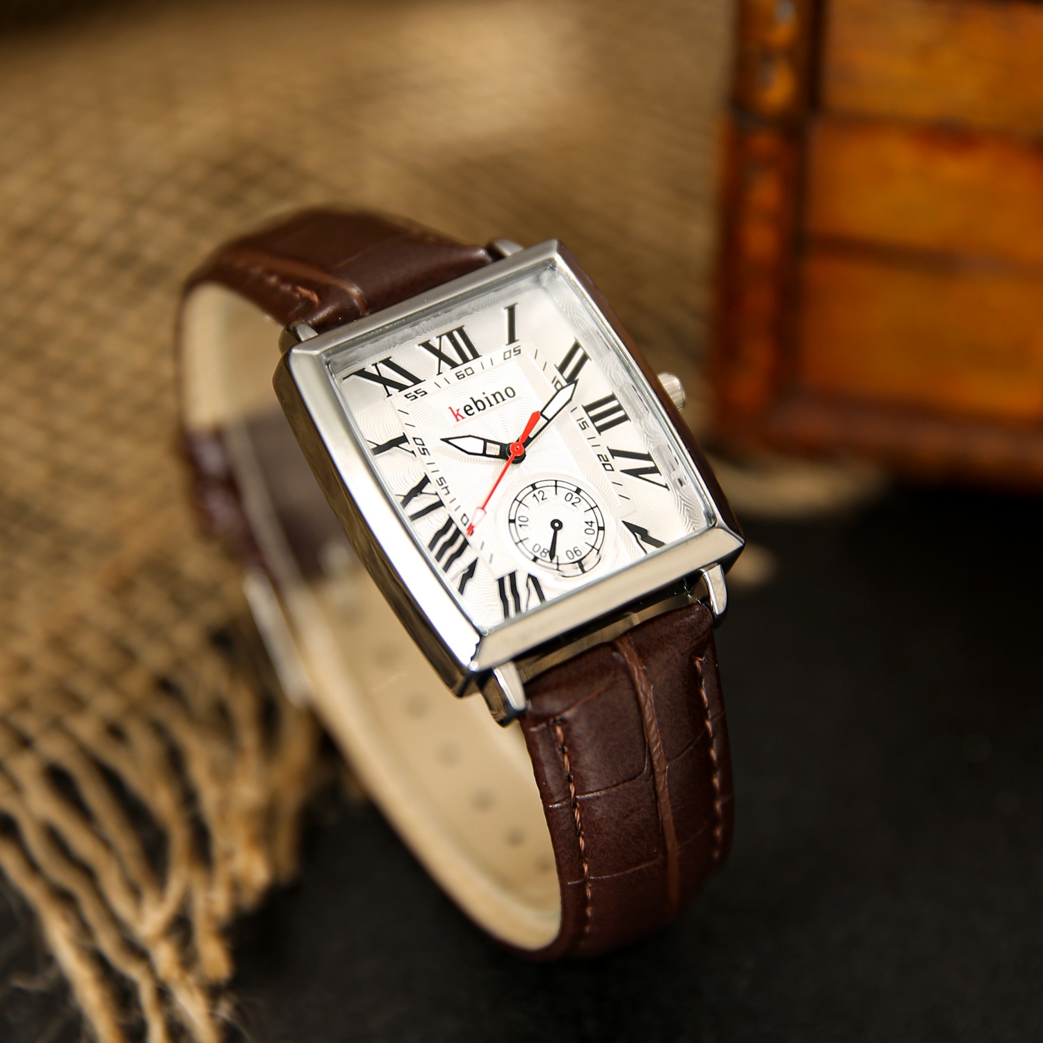 Reloj de pulsera con esfera cu - Smartwatch Square Watches For Men reseña y precio
