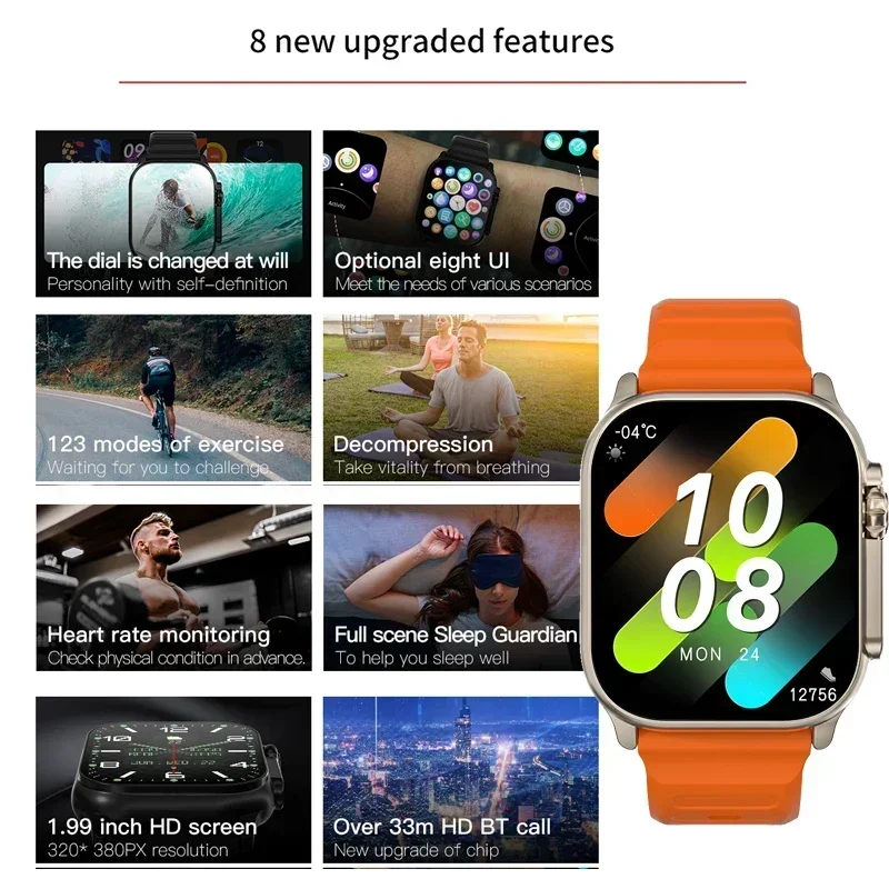 Nuevo Reloj Inteligente Serie  - Smartwatch New Watches For Women reseña y precio