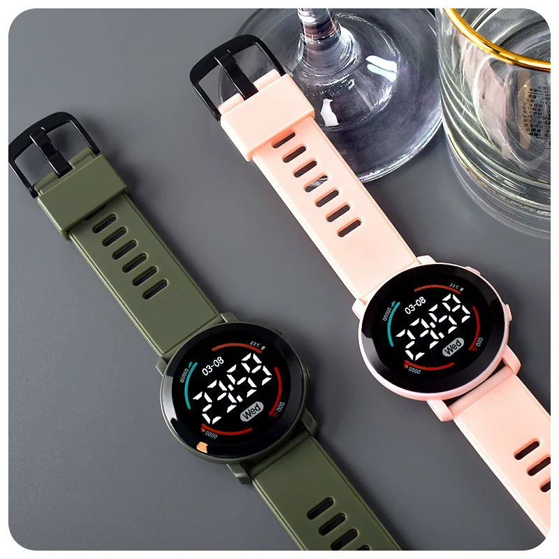 Reloj LED Deportivo de Moda pa - Smartwatch Digital Watches For Kid Girl reseña y precio