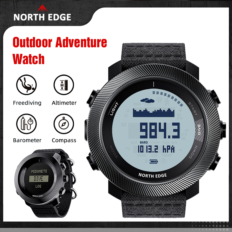 Reloj Digital para Buceo NORTH - Altimeter Compass Watch reseña y precio