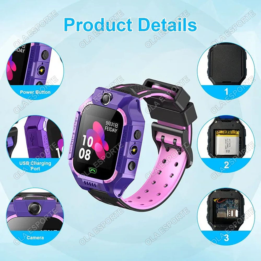 Reloj Inteligente 2G para Niño - Smartwatch Watches Gift For Boys With Gps reseña y precio