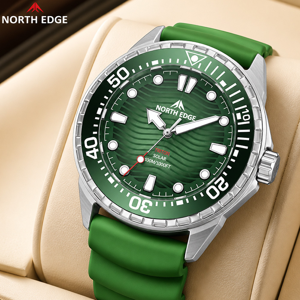 Reloj de Buceo Solar NORTH EDG - Altimeter Compass Watch reseña y precio