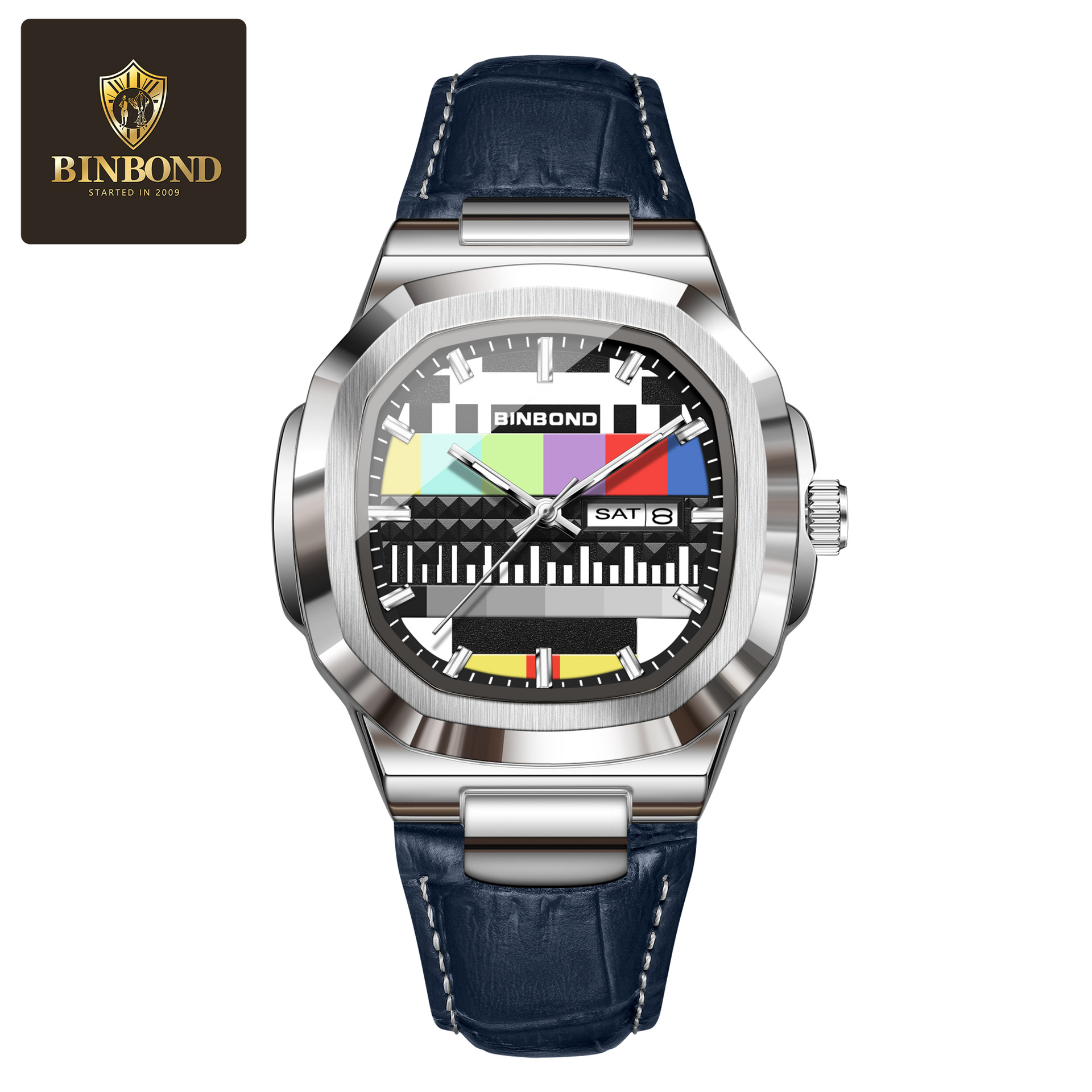 Reloj Cuadrado Original BINBON - Smartwatch Square Watches For Men reseña y precio